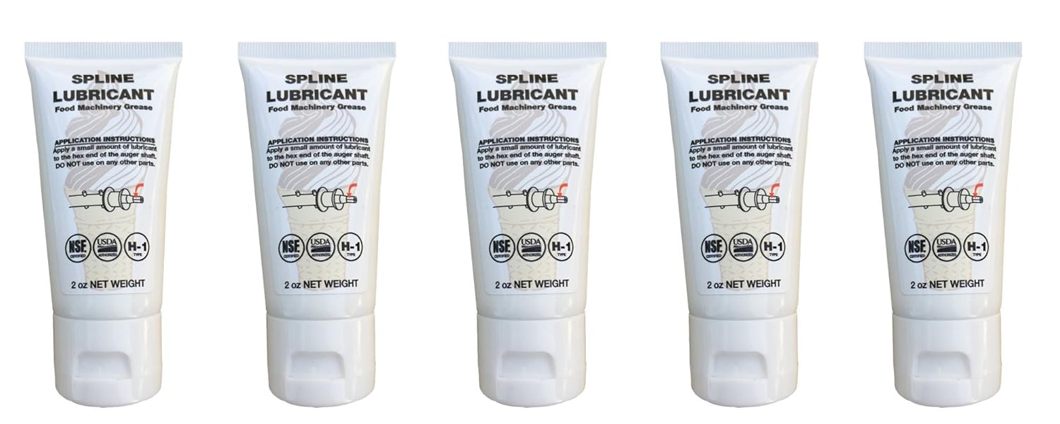 Spline Lubricant (Lube) Compatible with: Stoelting Ice Cream Machines, and More
