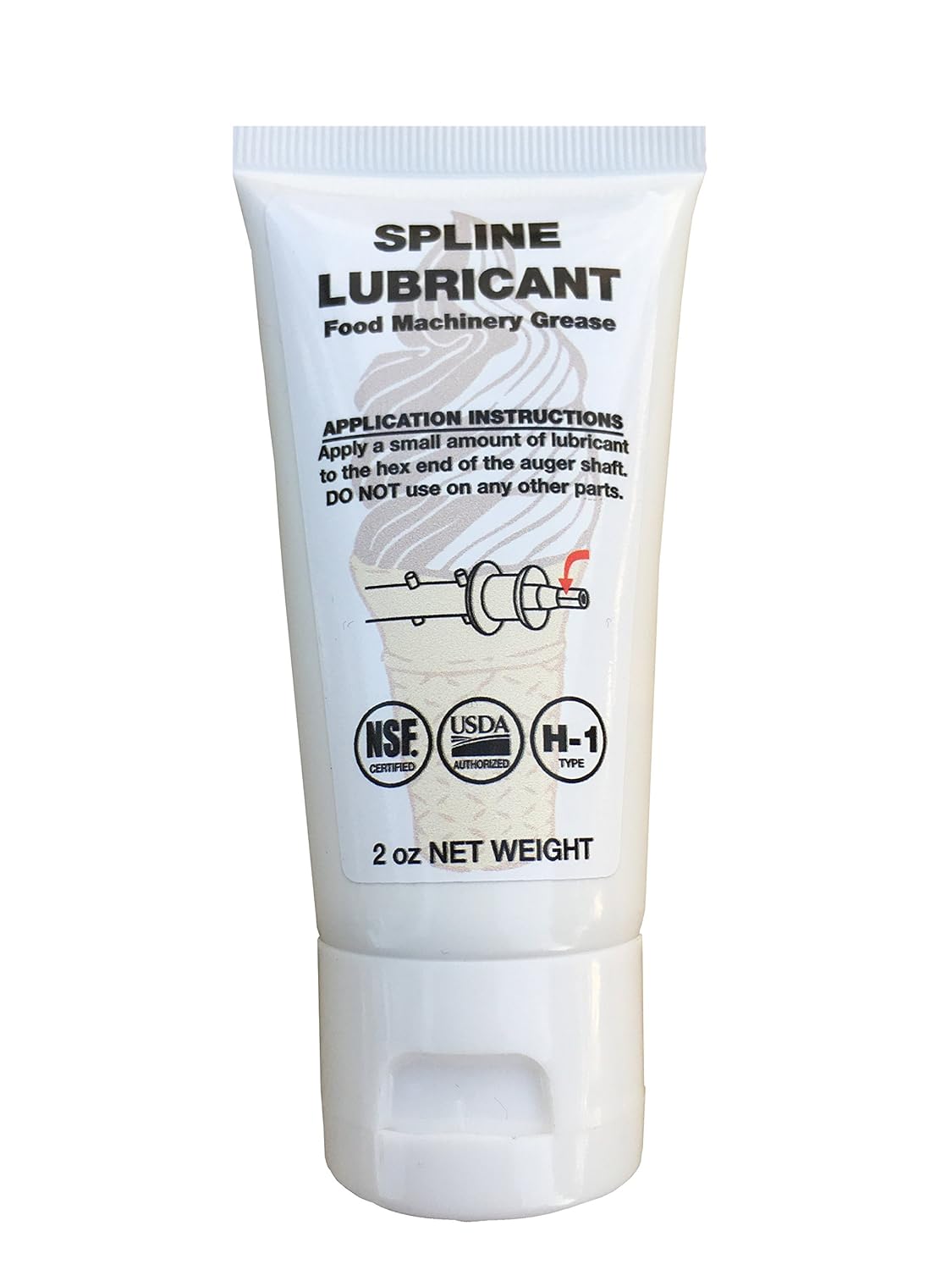 Spline Lubricant (Lube) Compatible with: Stoelting Ice Cream Machines, and More